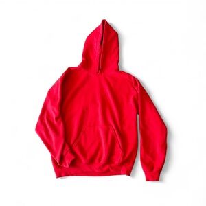 Gildan unisex red hoodie